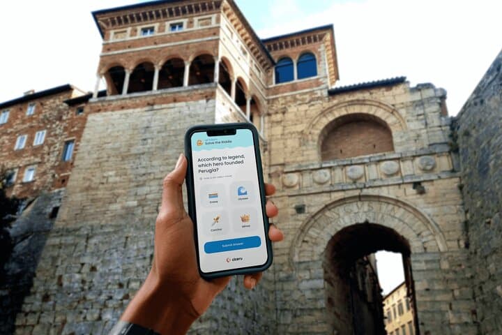 Perugia Interactive City Tour: Self-Guided 90-Minute Walking Audio Guide