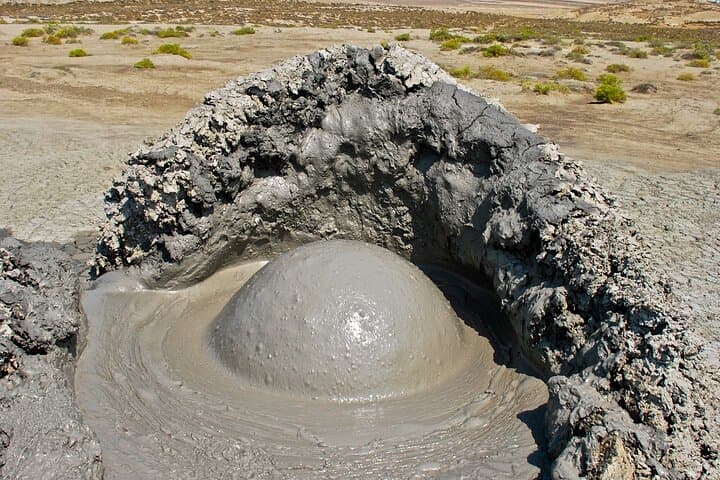 Gobustan Mud Volcanoes & Yanar Dag Day Tour from Baku — Rock Art, Fire and Mud photo 3
