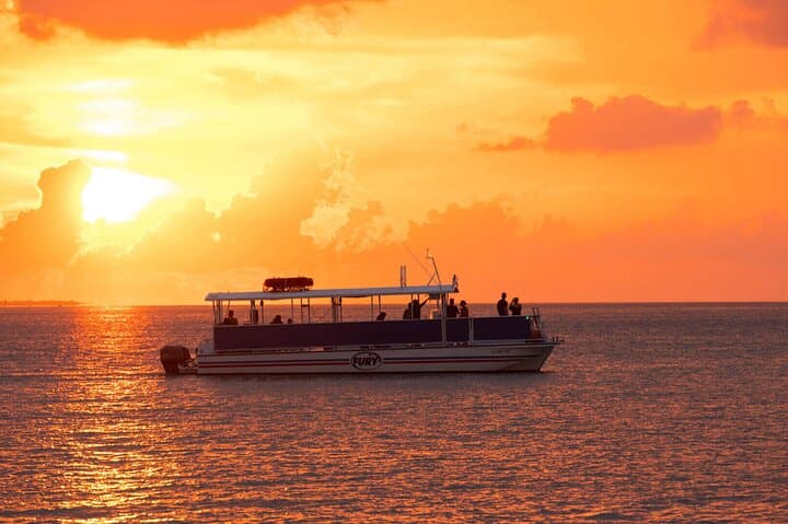 St. Augustine Champagne Sunset Cruise & Nights of Lights Experience