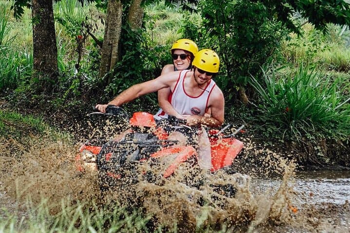 Ubud Adventure: Ayung River Rafting, Jungle Swing & ATV Combo