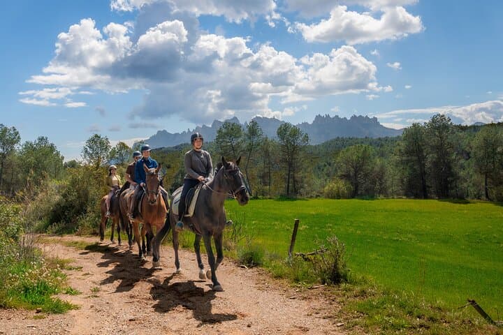 Montserrat Horseback Riding and Monastery Day Tour from Barcelona