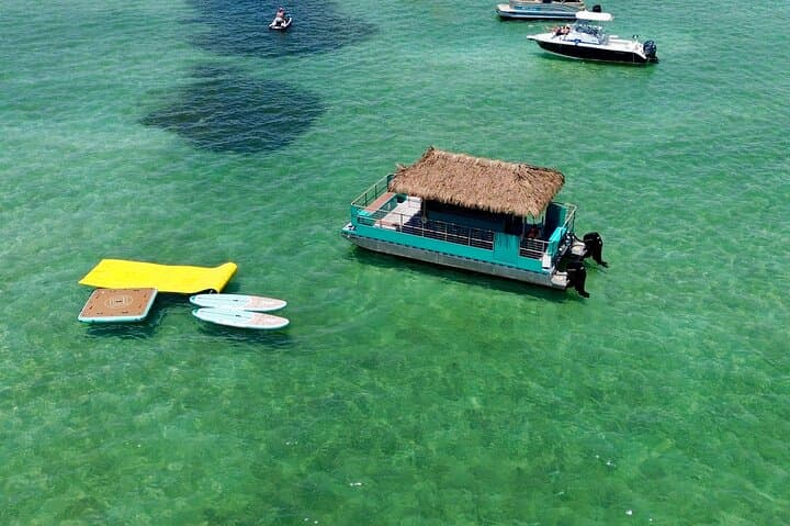 Private Crab Island 18-Passenger Tiki Pontoon Adventure from Destin photo 5