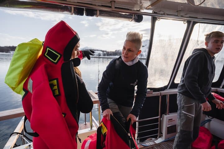 Float the Lyngen Fjords: Arctic Dry‑Suit Experience with Lunch from Tromsø photo 4