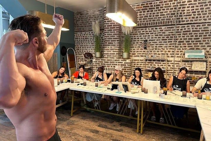 Charleston Champagne Figure Drawing: Sip, Sketch and Celebrate with a Male Model photo 1