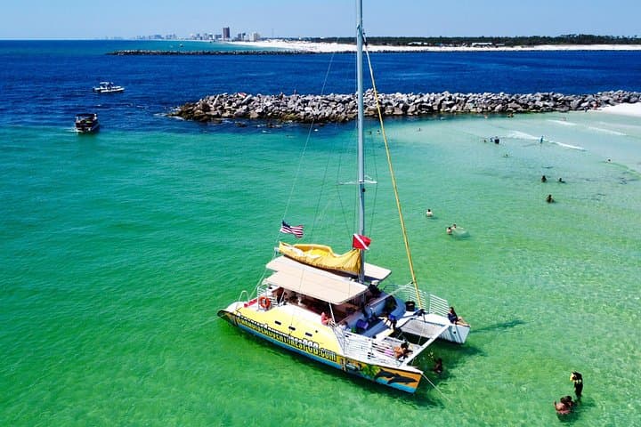 Footloose Catamaran: Snorkel Shell Island & Dolphin Watch in Panama City Beach photo 3