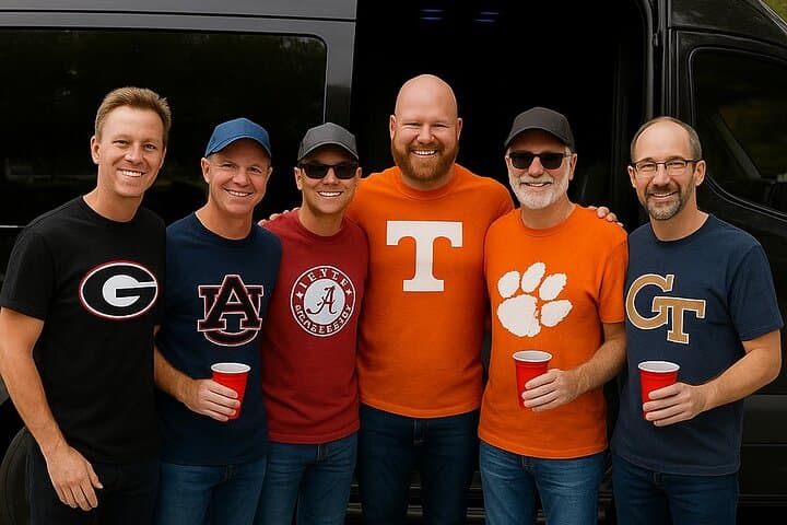 Luxury VIP Gameday Tailgate in a Maybach Sprinter Van — Atlanta Stadium Experience