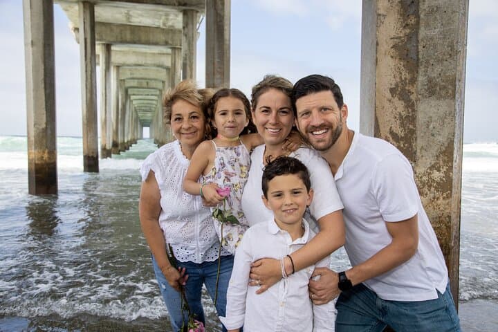 San Diego Family Portrait Session: La Jolla Shores & Balboa Park photo 3