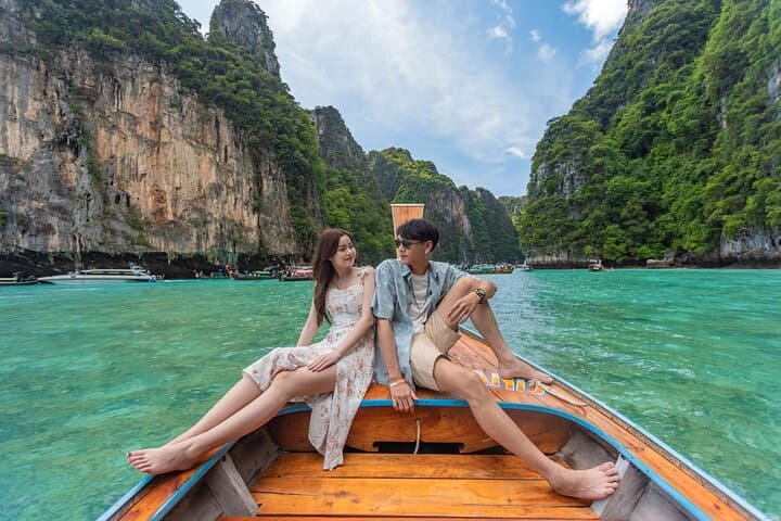 Half-Day Phi Phi Longtail Boat Tour to Maya Bay, Pileh Lagoon & Monkey Beach photo 4