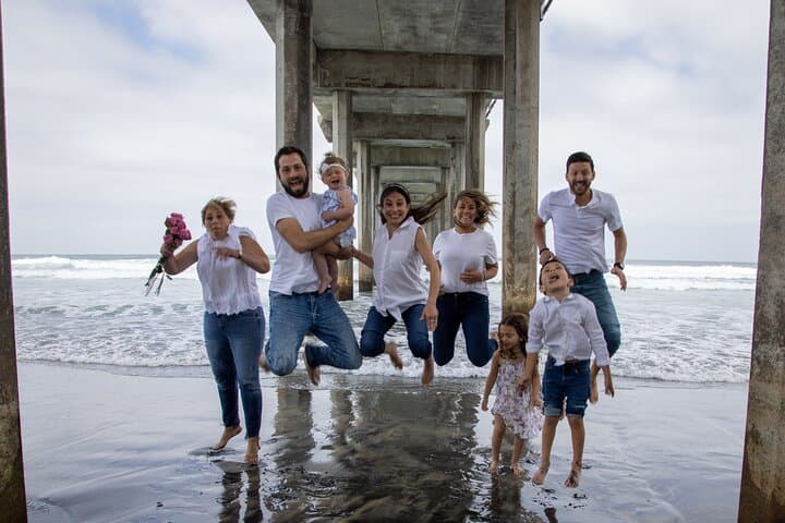 San Diego Family Portrait Session: La Jolla Shores & Balboa Park