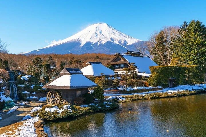 Mount Fuji Day Tour: Oshino Hakkai, Kawaguchiko Cable Car & Matcha Ceremony photo 2