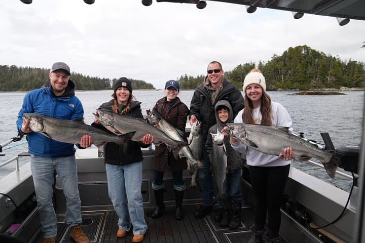 Sitka Private Salmon Charter for Cruise Ship Guests