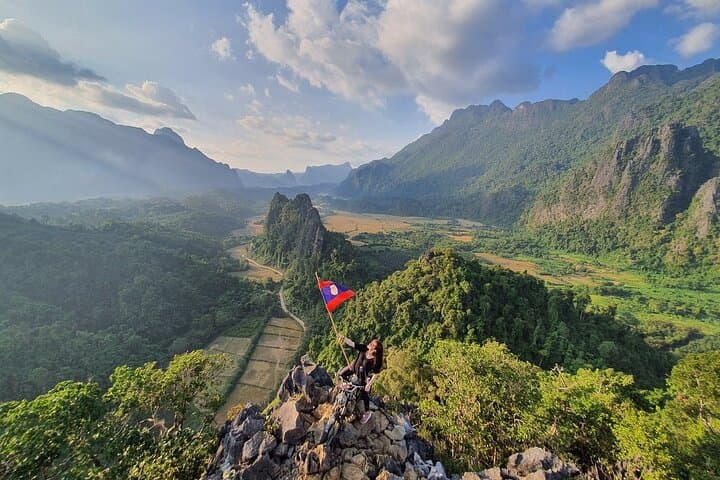 Nam Xay Viewpoint Hike & Blue Lagoon 1: Vang Vieng Day Hike and Swim photo 4