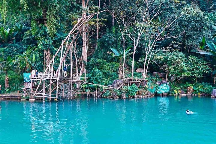 Vang Vieng Blue Lagoon 3: Zipline, Cave Tubing & Kayak Day Tour photo 2