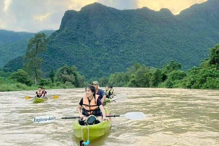 Vang Vieng Kayaking: Nam Song Fun Rapids & Scenic Float photo 2