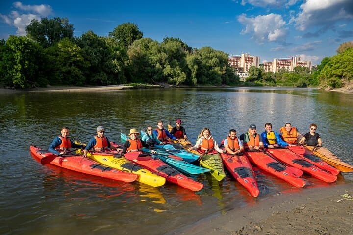 Evening Kayak on the Karloveské Danube Branch — Bratislava Paddle Guide