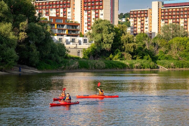 Evening Kayak on the Karloveské Danube Branch — Bratislava Paddle Guide photo 3
