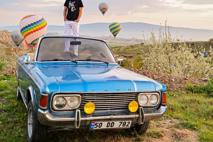 Cappadocia Classic Car Tour: Devrent, Pasabagi, Uchisar & Love Valley in 2 Hours photo 2