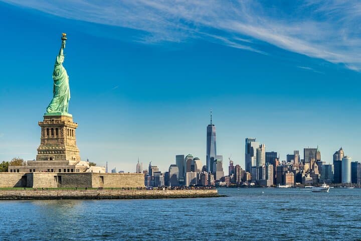 Full-Day NYC in a Day: Statue of Liberty, Times Square & One World Observatory