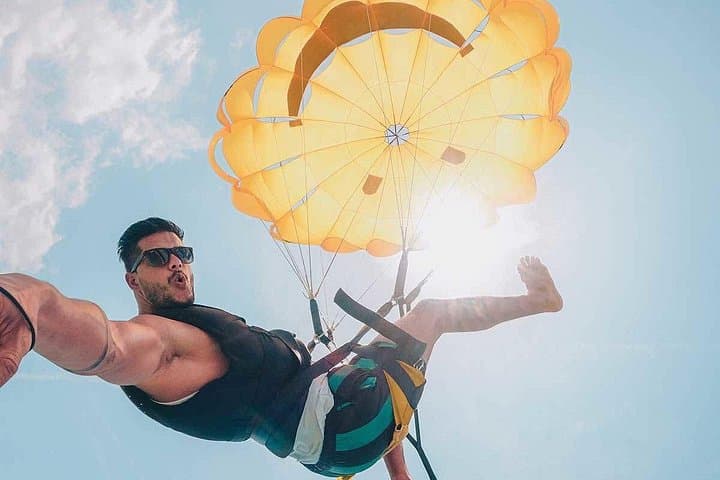 Hurghada Parasailing, Banana & Sofa Boat with Private Transfer — Red Sea Thrills photo 1
