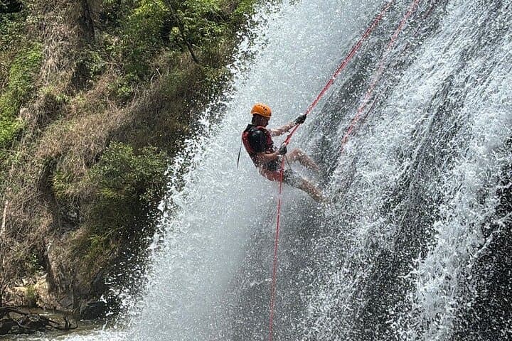 Full-Day Canyoning in Da Lat: Abseil Waterfalls, Cliff Jumps & Tyrolean Traverse photo 3