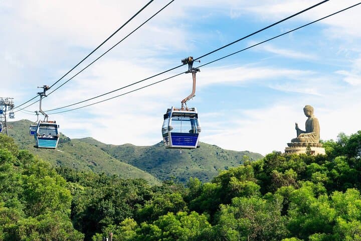 Ngong Ping 360 Cable Car: Crystal Cabin Over Lantau's Peaks photo 5