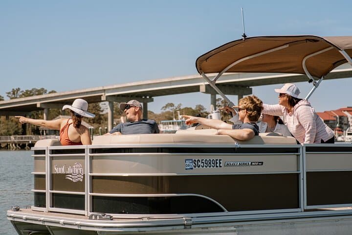 Self-Drive Pontoon Boat Rental in Hilton Head Island — Explore Broad Creek & Calibogue Sound photo 4