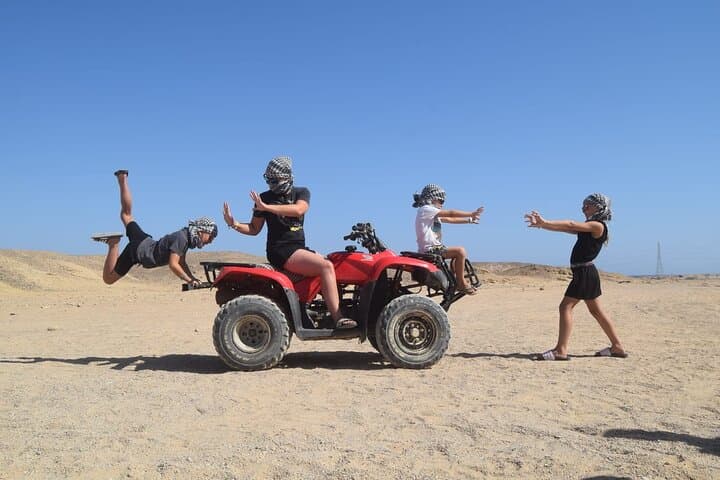 Hurghada Desert Quad & Buggy Family Safari with Bedouin Dinner and Show photo 3