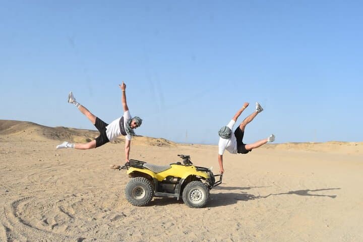 Hurghada Desert Quad & Buggy Family Safari with Bedouin Dinner and Show photo 2