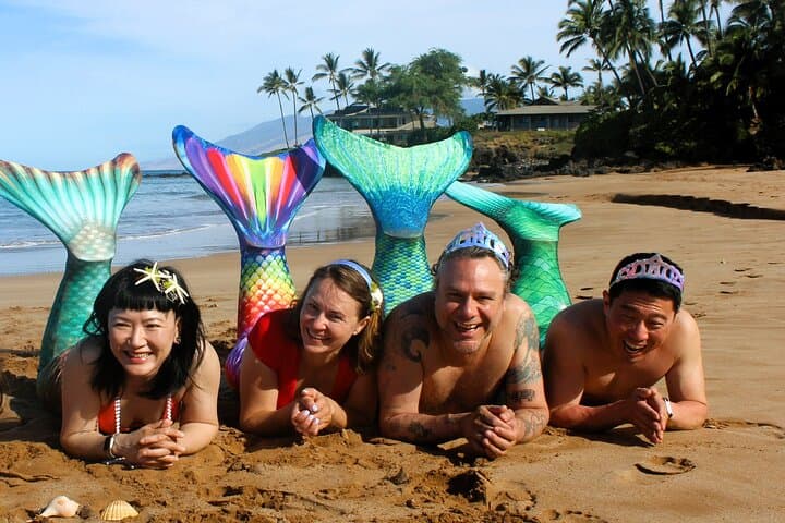 Mermaid and Merman Photoshoots on Maui — Wailea Beach & Underwater Sessions photo 1