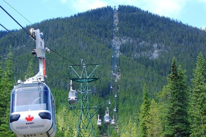 Banff & Canmore: Gondola, Hot Springs, Bow Falls and Iconic Lakes Day Tour