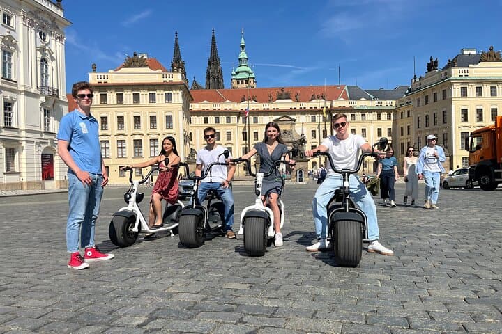 Prague Fat-Tire E‑Scooter Tour — Castle, Petřín & Charles Bridge in 3 Hours photo 4