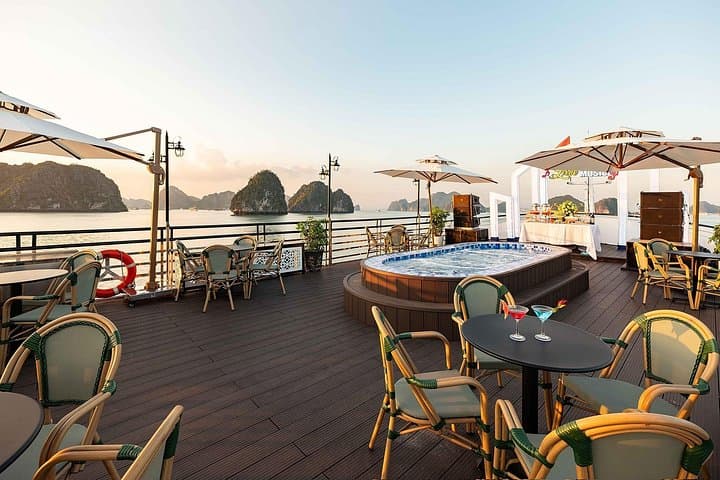 Halong Bay 1-Day Luxury Cruise to Titov Island & Surprising Cave photo 4