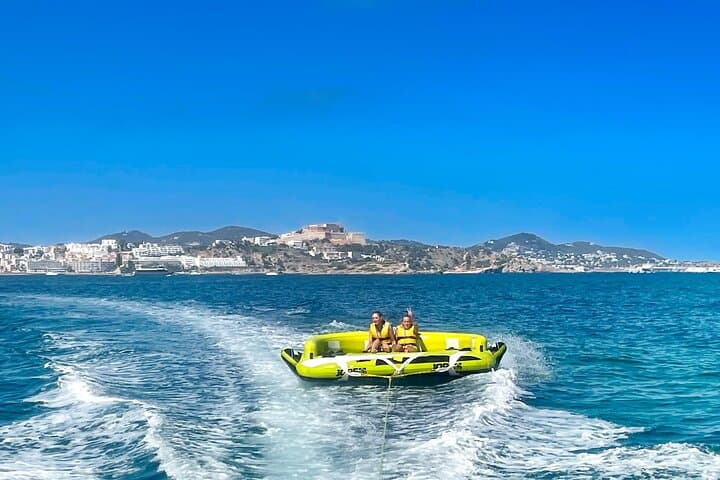 Jet Ski & Inflatable Water Ride at Playa d'en Bossa — 30-Min Coastal Blast