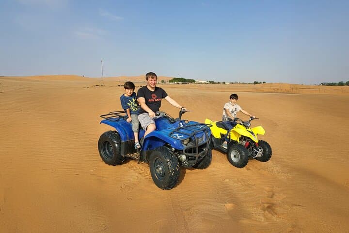 Red Dunes Quad-Bike Self-Drive and Camel Trekking Experience in Dubai photo 5