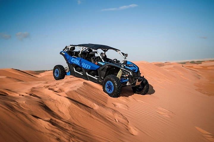 Can-Am Buggy Lahbab Red Dunes: 1-Hour Self-Drive Adventure with Camel Ride & Sandboarding photo 3