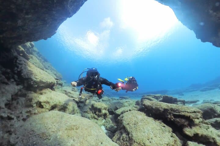 Private Guided Scuba Dive at Tunnels and Caves, Cape Greco