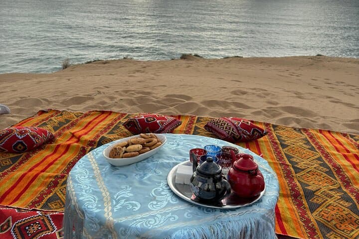 Sandboarding & Starry Dinner in Agadir Dunes: Timlalin Canyon to Ocean-View Sunset photo 6