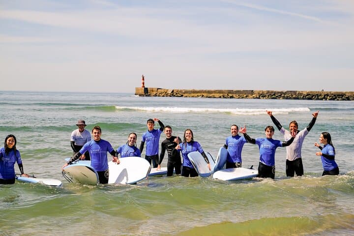 Porto Surf Lessons with Transfer — 3-Hour Surf Course from City Center photo 2