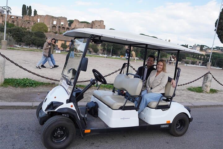 Night Electric Golf Cart Tour of Rome's Highlights