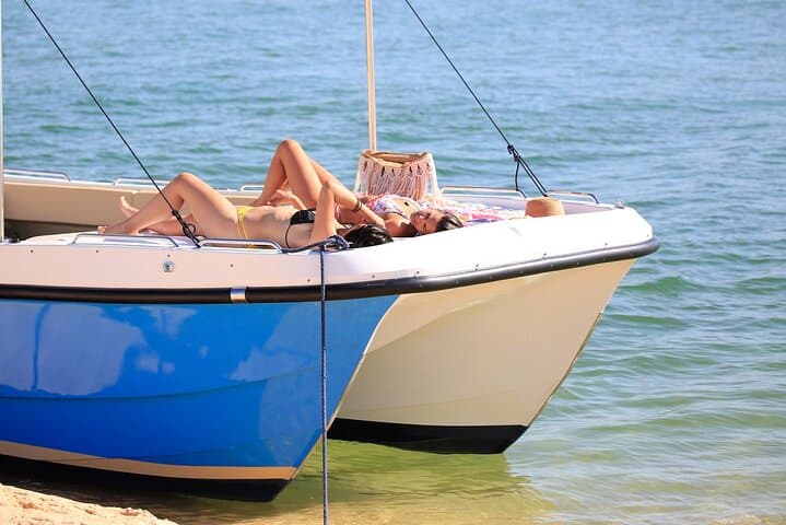 Private Ria Formosa Charter from Faro: Swim, Snorkel & Visit Culatra photo 2