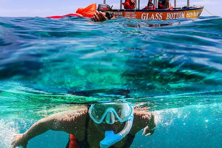 Negril Reef Snorkeling & Booby Cay Island: Glass-Bottom Boat Tour from Princess Grand photo 4