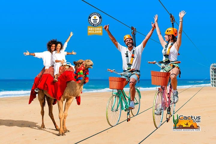 Cabo Sky Bike & Migriño Beach Camel Ride: Pacific Dunes and High-Altitude Pedals