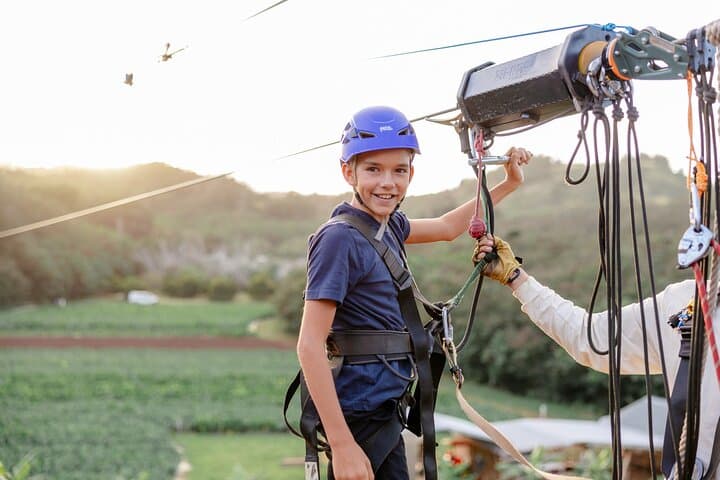 Oahu North Shore 8-Line Zipline at Keana Farms — Ridgetop Ziplines & ATV Transfer photo 5