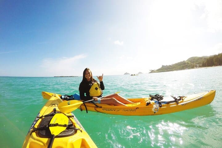 Explore Kailua Bay: Kayak and Snorkel Adventures to Mokulua Islands with Lunch photo 4