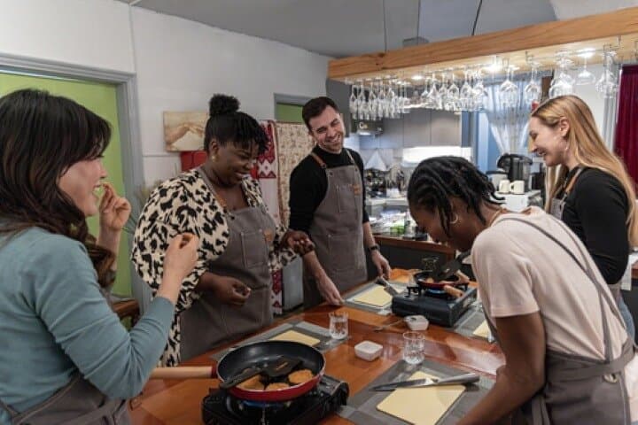 Seoul Kimchi Cooking Class with Wine Pairing — Hands-On Group Experience photo 2