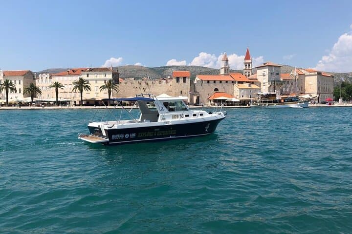 Private Split Boat Tour: Blue Lagoon Snorkel & Trogir Waterfront Lunch photo 3