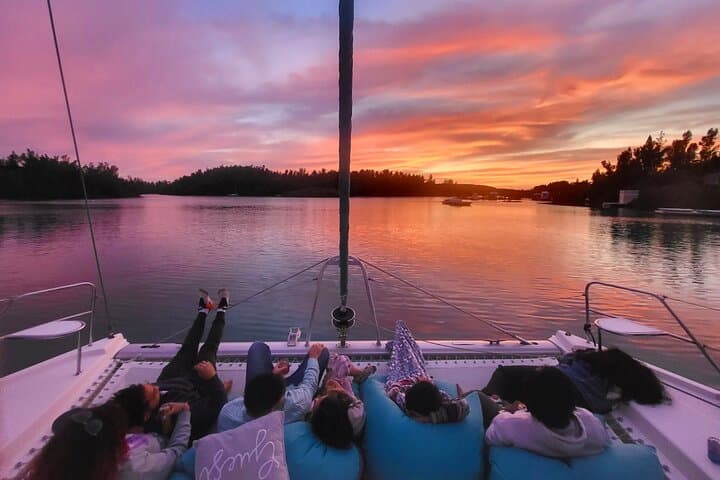 Private Sunset Charter on Wyuna Catamaran — Bermuda Evening Sail