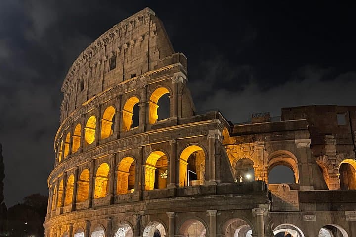 Rome by Night Golf Cart Tour – Illuminated Monuments & Gianicolo Views photo 4