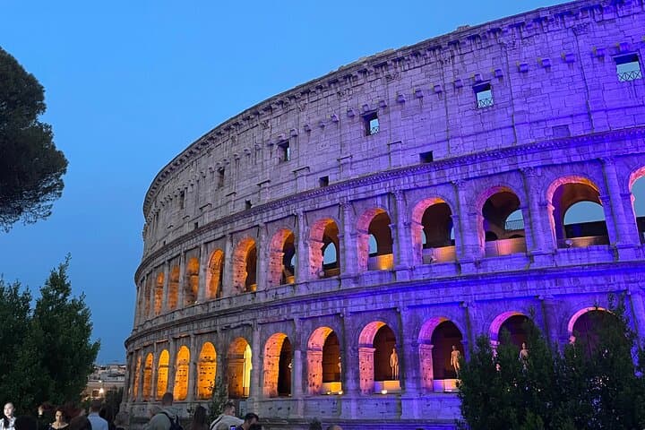 Rome by Night Golf Cart Tour – Illuminated Monuments & Gianicolo Views photo 5