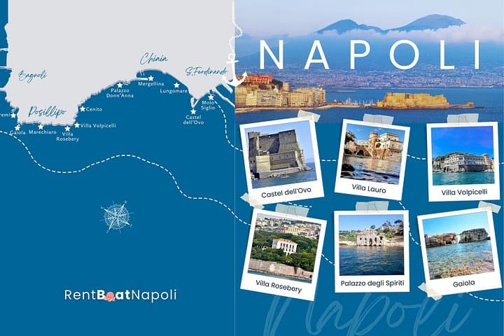 Naples 2.5-Hour Boat Tour & Swim Stop: Snorkel Gaiola and Coastal Villas photo 2